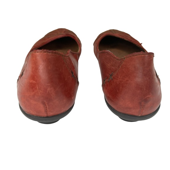 Born Red Leather Flats - Picture 5 of 7